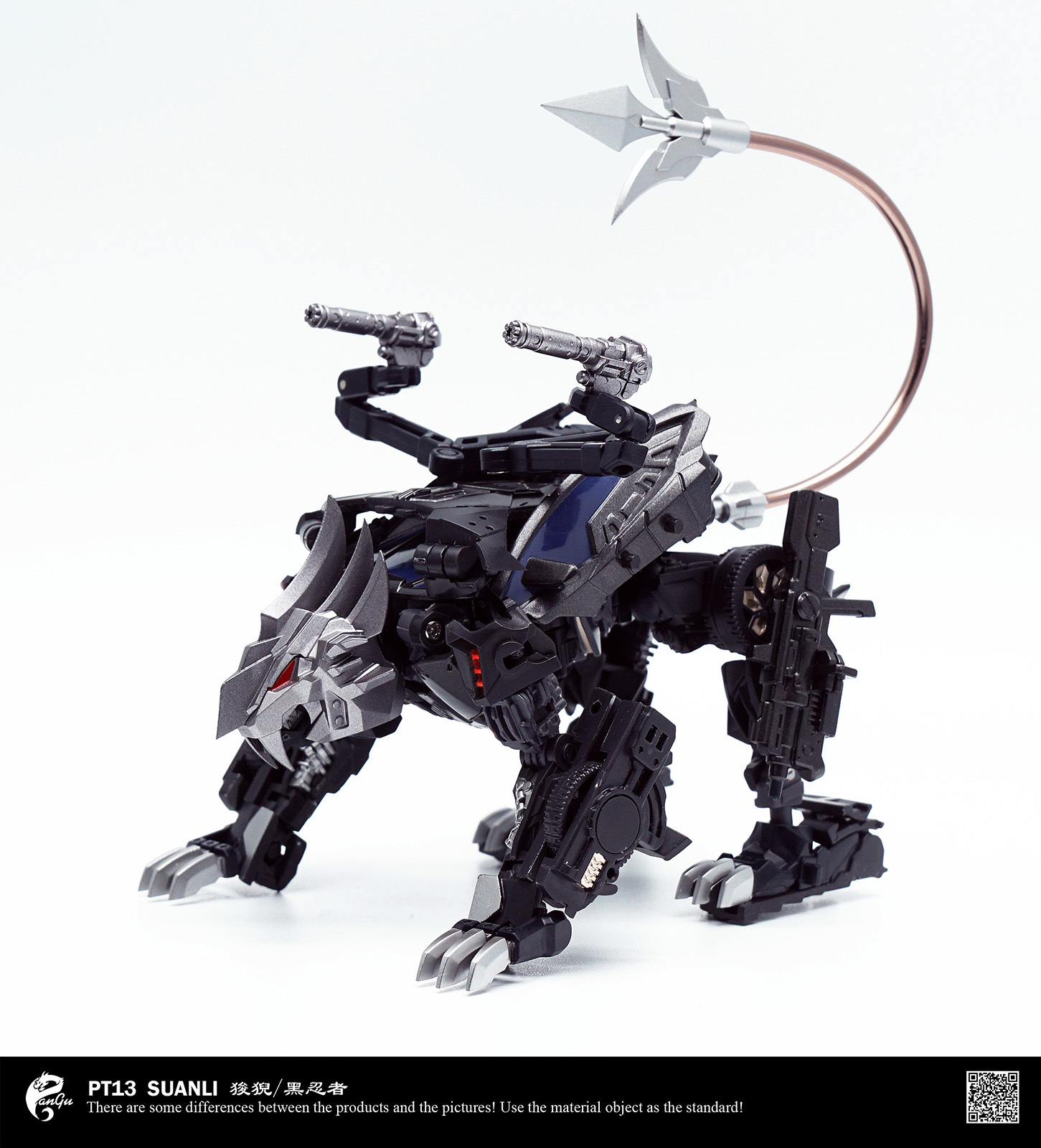Pangu Toys PT12 Suanli Black Ninja Triple Changer Official